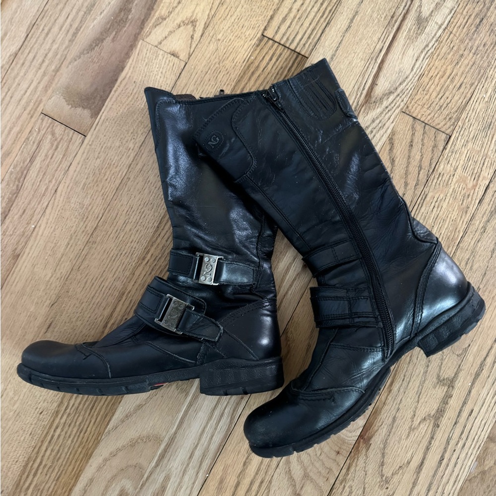 Nero Giardini Italian Soft Leather Black Boots